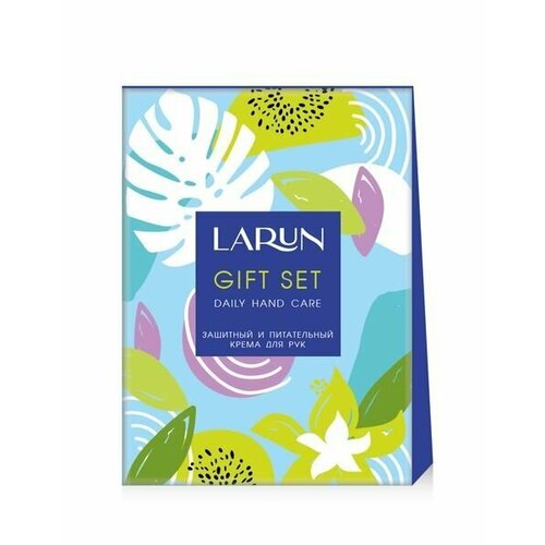 Larun Подарочный набор GIFT SET Крем для рук Защитный и Питательный 2х40мл фаркос крем лакричный с экстрактом корня солодки универсальный 3 шт по 30 мл