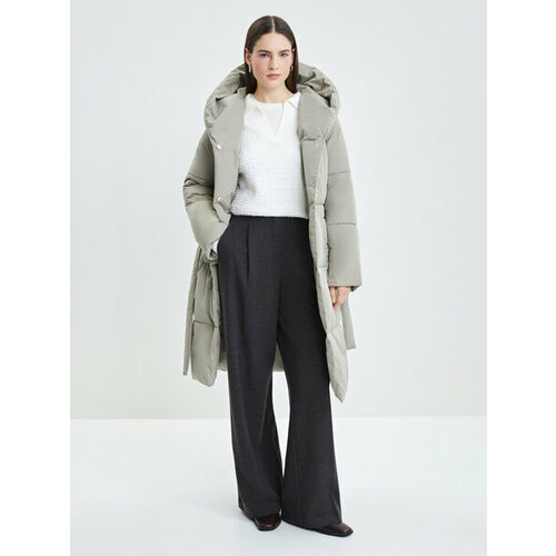 фото Куртка zarina, размер m (ru 46), коричневый, зеленый