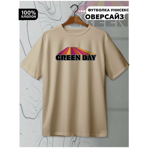 фото Футболка hypnotica, размер s, бежевый