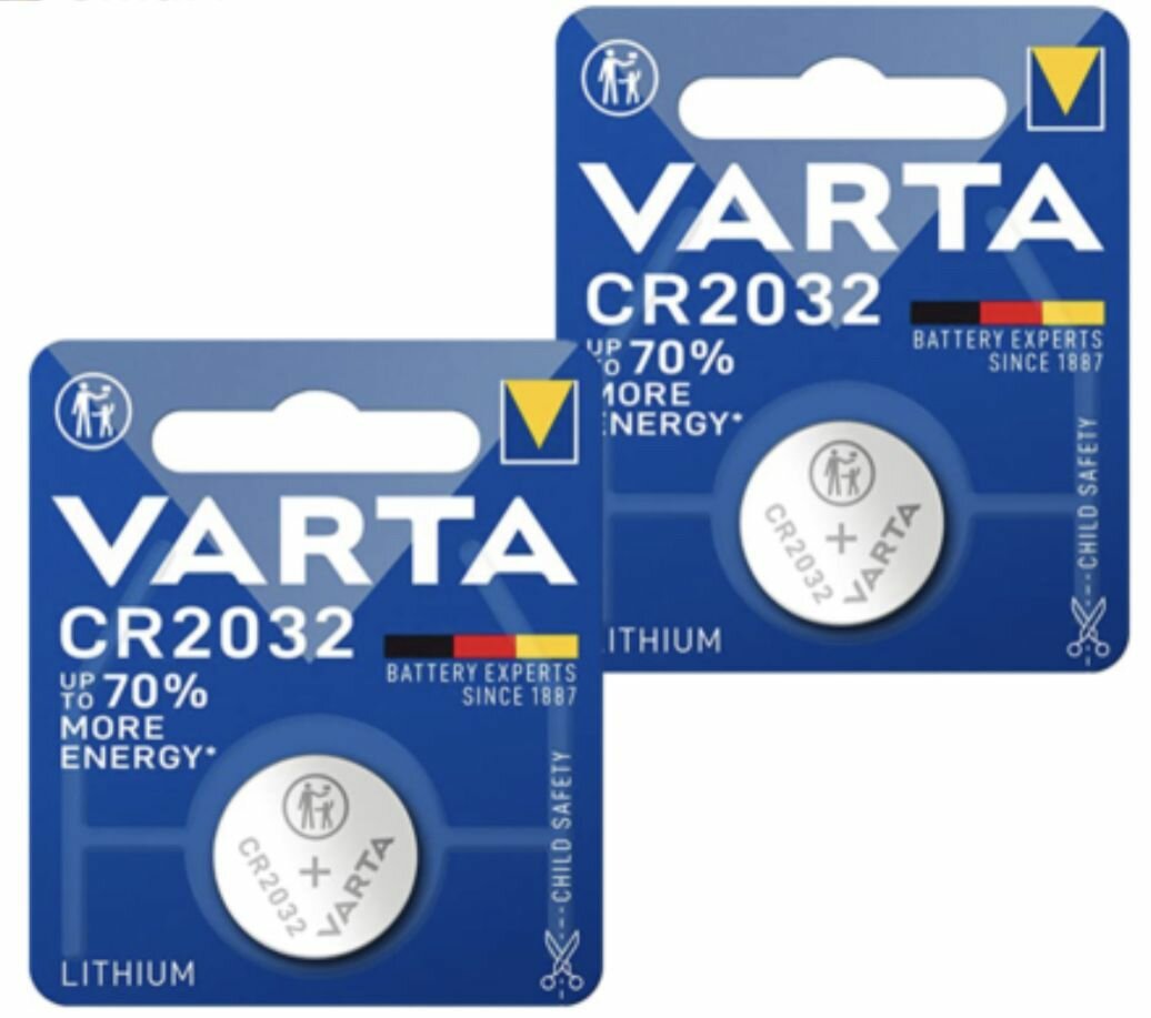 Батарейка VARTA CR2032, 1 шт.