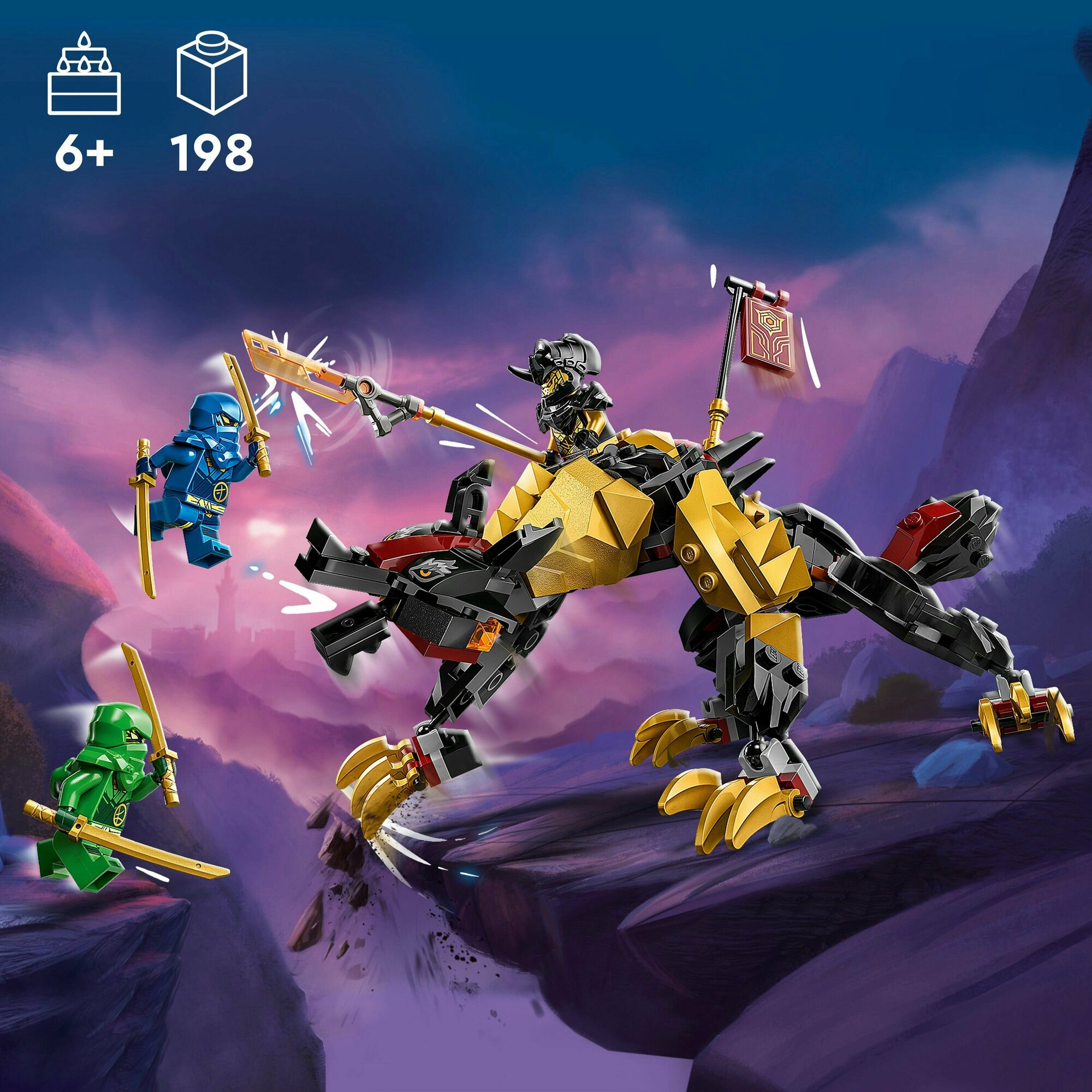 Конструктор LEGO Ninjago 71790 Imperium Dragon Hunter Hound