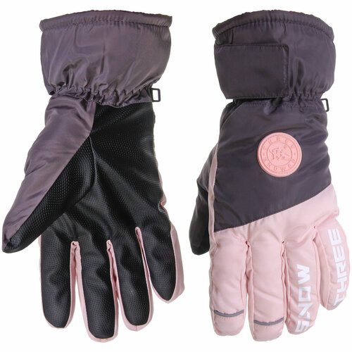 Перчатки Sportage, размер M, серый, розовый
