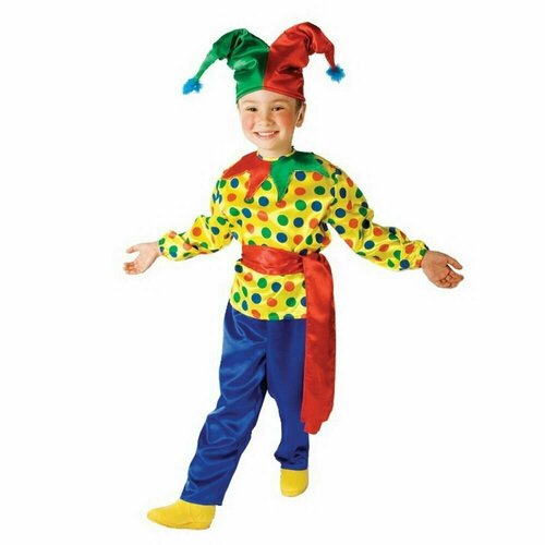 Карнавальный костюм/Скомороха/Шута/Петрушка/ костюм скомороха петрушка для мальчика детский