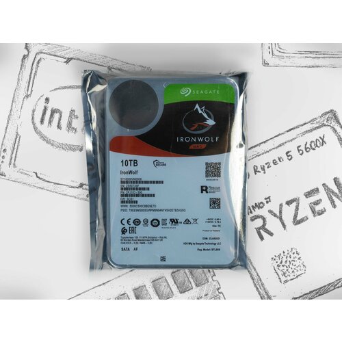 35 жесткий диск Seagate IronWolf 10Tb 2015400₽