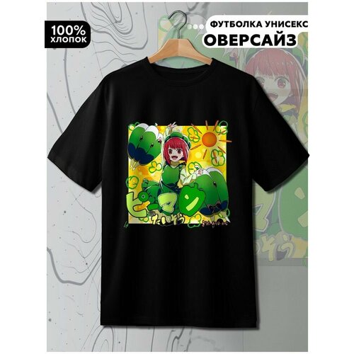 фото Футболка hypnotica, размер l, черный