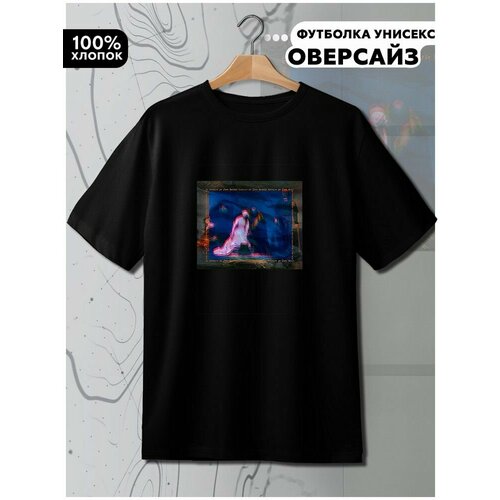 фото Футболка hypnotica, размер l, черный