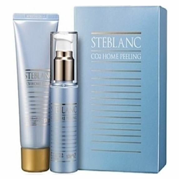 Пилинг Steblanc Aqua CO2 Home Peeling, Двухфазный пилинг для лица, 2 х 50 мл