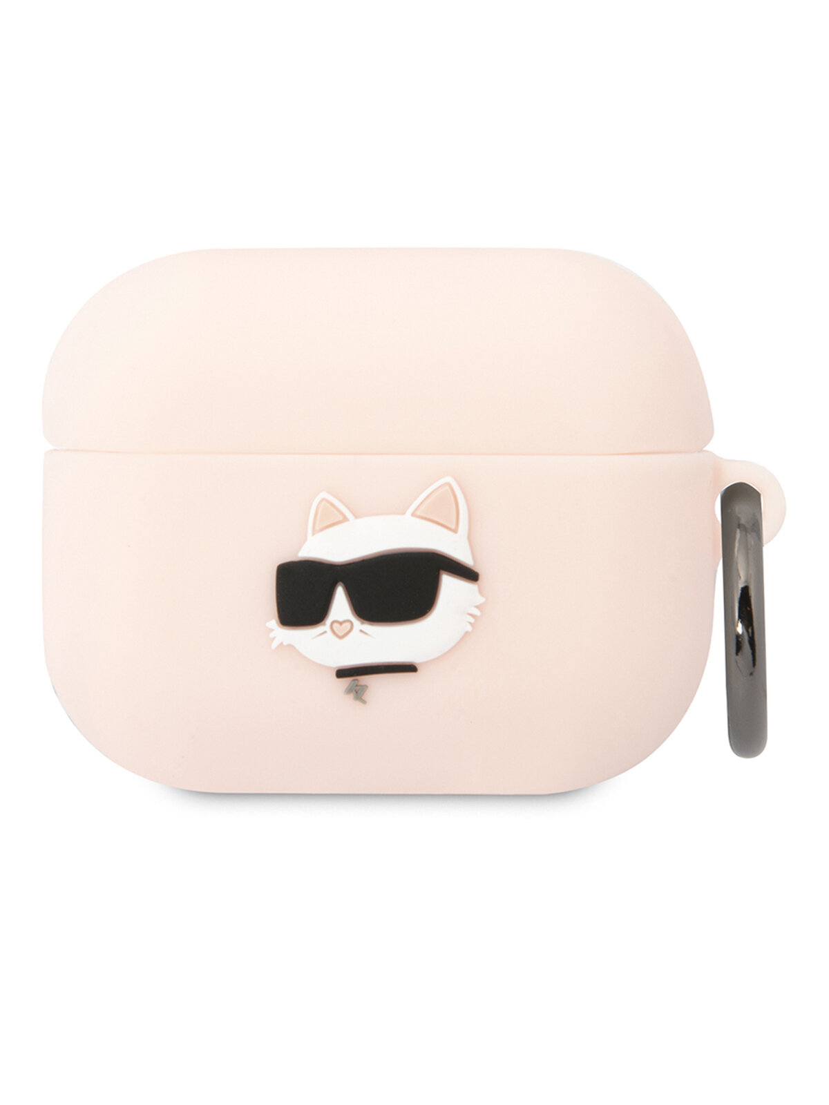 Lagerfeld для Airpods Pro чехол Silicone case with ring NFT 3D Choupette Pink