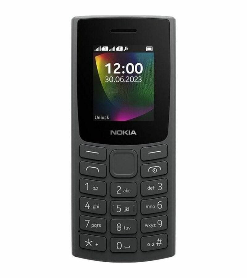 Мобильный телефон Nokia 106 TA-1564 DS CHARCOAL (1GF019BPA2C02)