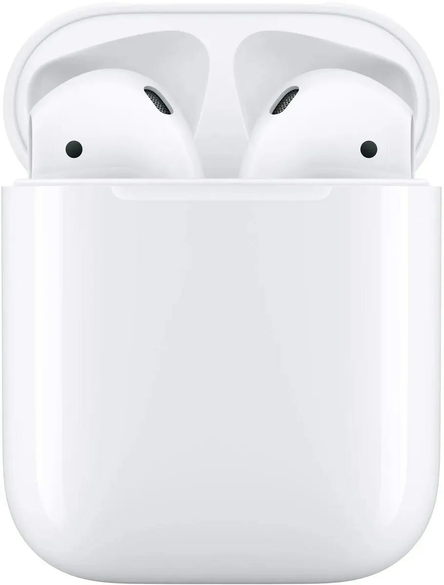 Наушники Apple AirPods 2, вкладыши, беспроводная связь, белый