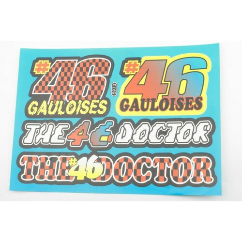 Наклейки (набор) спонсор THE DOCTOR (32х23см)