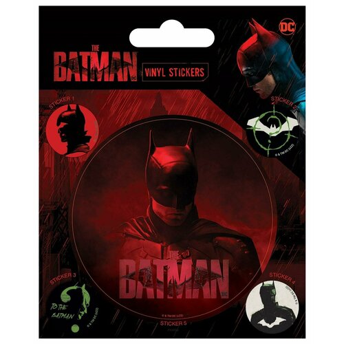 Наклейки Pyramid: Бэтмен (Batman (Vegence) Vinyl) (PS7469) 5 шт