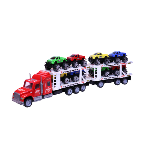 Игровой набор Автовоз Autochamp 1:32 с инерционными машинками