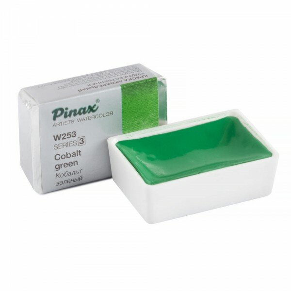 фото Акварель "Artists" в кювете Кобальт Зеленый Ser.3 W253