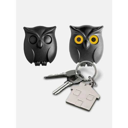 Магнитная ключница Держатель для ключей магнитный 1 шт Держатель Мишка розовый 799₽