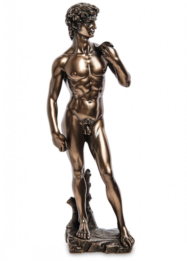 Статуэтка "Давид" (Микеланджело) 8х7,5х32см. арт. WS-25/1 Veronese