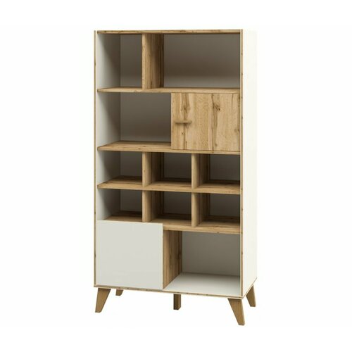 Стеллаж Woodville Сканди МН-036-11 дуб вотан белый 25850₽