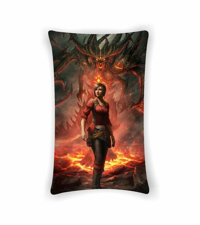 Подушки Diablo, Диабло №2, С двух сторон