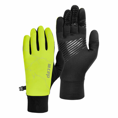 Перчатки Cep, желтый, черный перчатки cep размер m черный