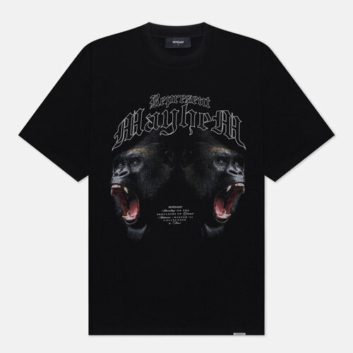 Футболка Represent Clo, хлопок, размер xl, черный