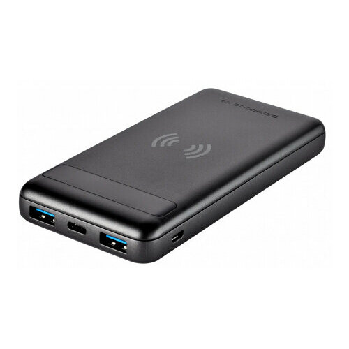 Power Bank Gerffins PRO 10000 мАч с беспроводной зарядкой быстрой зарядкой темно-серый PWB-10000QPD-DARKGREY 199900₽