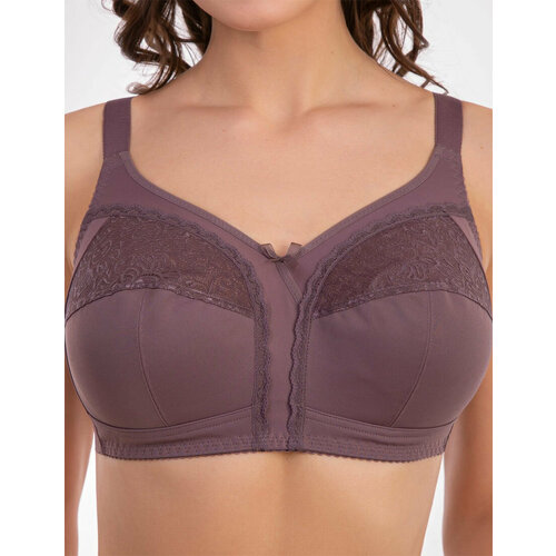фото Бюстгальтер milavitsa, размер 75i, фиолетовый, коричневый