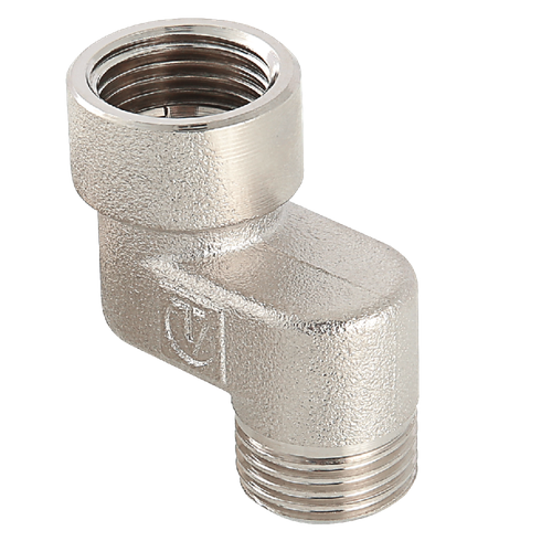 фото Valtec эксцентрик valtec внутренняя-наружная резьба, 1/2"x10 мм, никелированная латунь vtr.094. n.04010