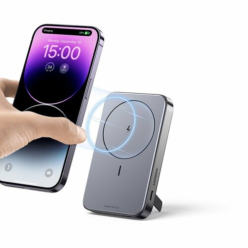 Внешний аккумулятор UGREEN PB206 15086 10000mAh 20W Foldable Kickstand Magnetic Battery 598800₽