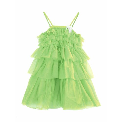 Платье to be too, размер 152, зеленый комбинезон to be too размер 152 мультиколор