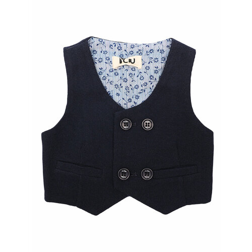 фото Жилет y-clu', размер 74, синий