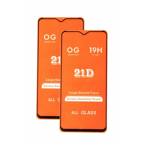 Защитное стекло на Samsung Galaxy M11, Xiaomi Redmi 9T, 21D, прозрачный