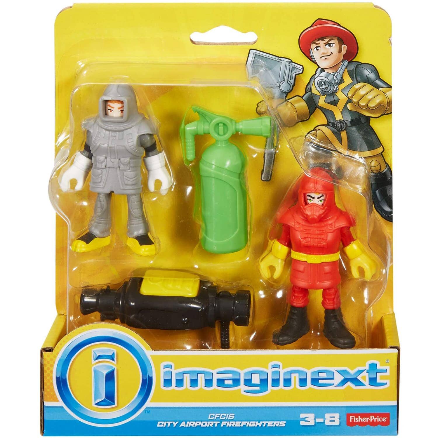 Набор игровой Пожарные городского аэропорта Imaginext Fisher-Price