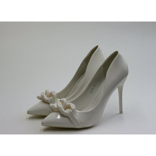 фото Туфли лодочки mergemax, размер 39, белый