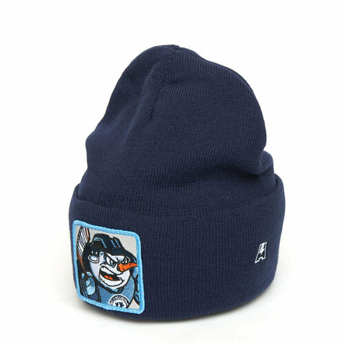шапка хк сибирь 20043 Шапка Atributika & Club, размер 55-58, синий