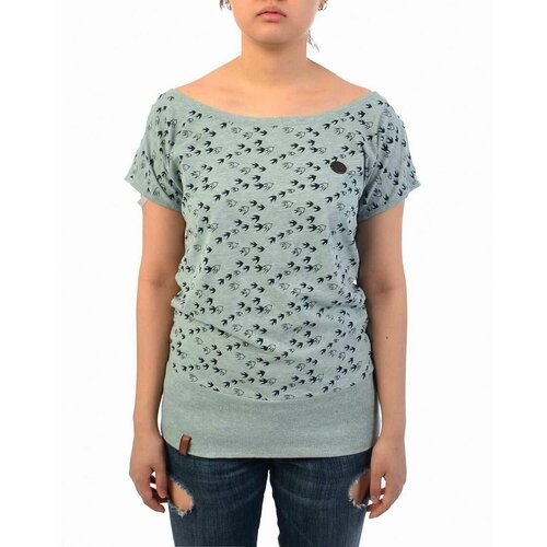 фото Футболка naketano, размер xl, серый, зеленый