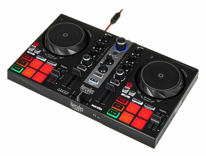 Контроллер Hercules DJControl Inpulse 200 MK2