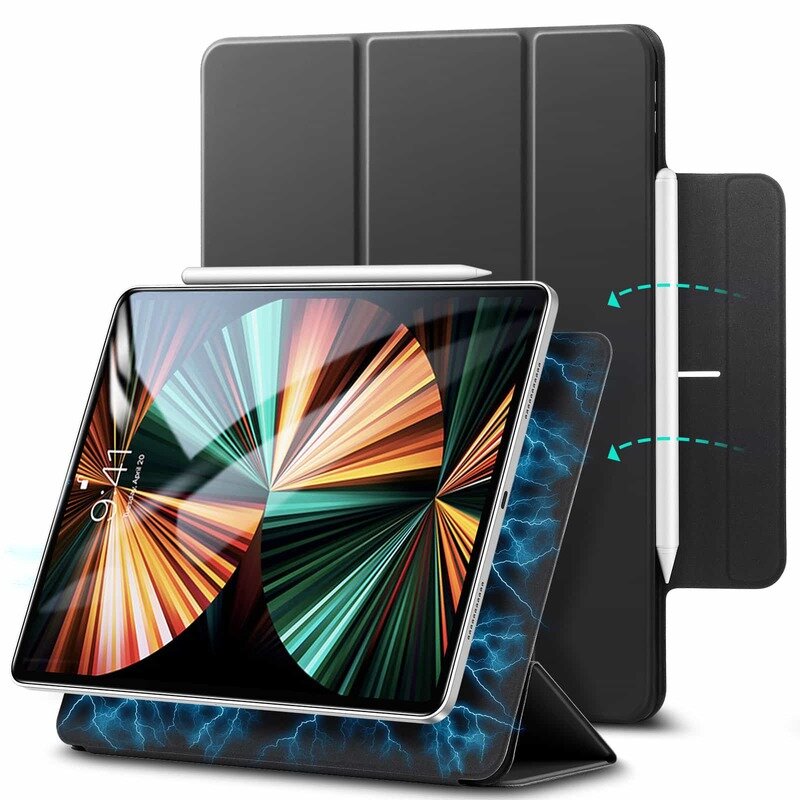 Чехол книжка ESR Rebound Magnetic Case с застежкой для iPad Pro 11 (2021) / iPad Pro 11 (2020) черный