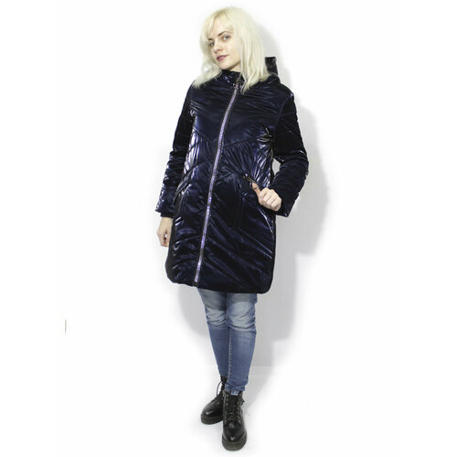 фото Куртка эврика, размер 164-84-69, синий