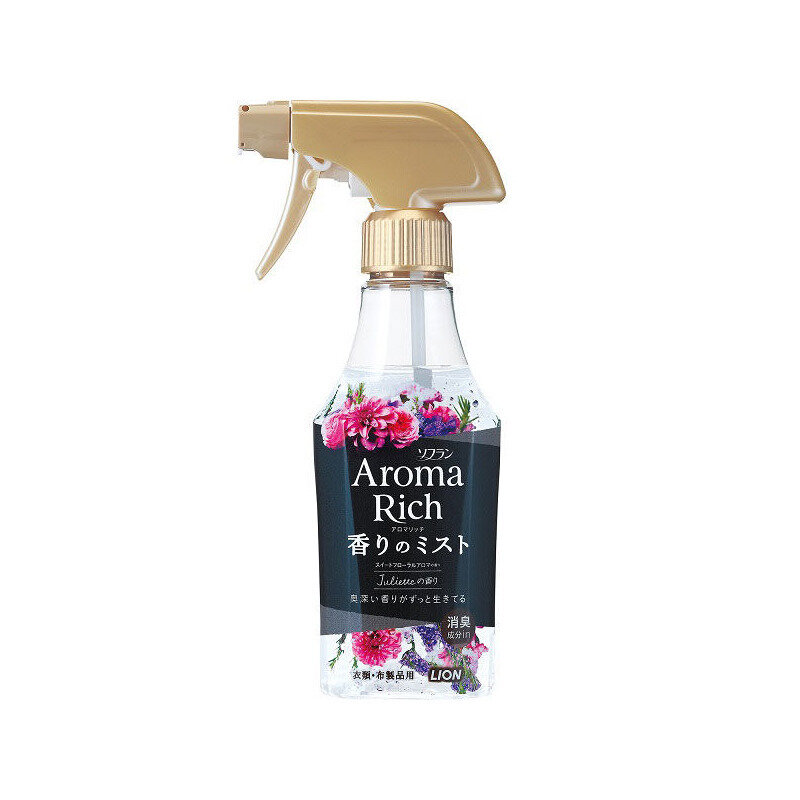 Дезодорант-кондиционер для белья LION "Soflan" Aroma Rich Juliette, со сладким цветочным ароматом