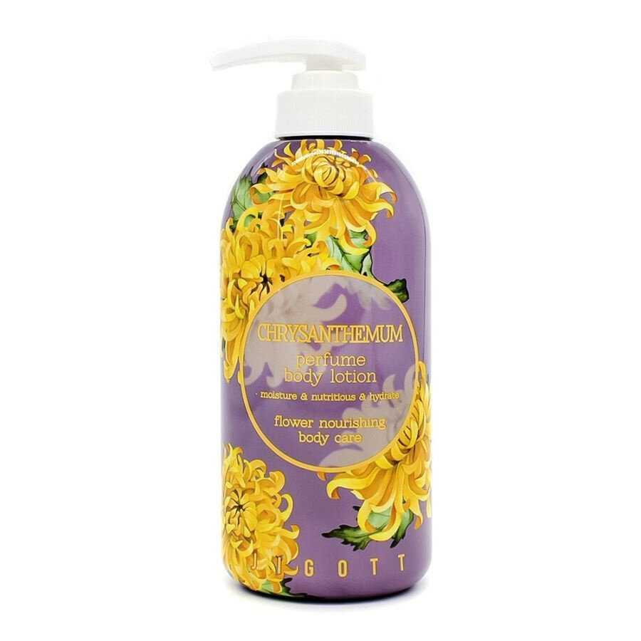 Jigott Chrysanthemum Perfume Body Lotion Парфюмированный лосьон для тела с экстрактом хризантемы 500мл