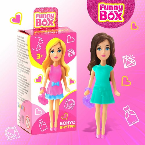 Игровой набор Funny Box «Чудесные куколки»: карточка, фигурка, аксессуары игровой набор фигурка зайка мебель и аксессуары ванна