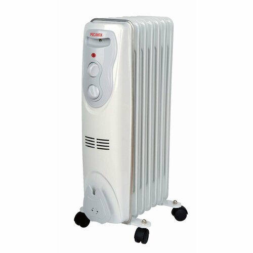 Обогреватель ОМ-7Н масляный 1500 Вт 7 секций 15 м белый 734200₽