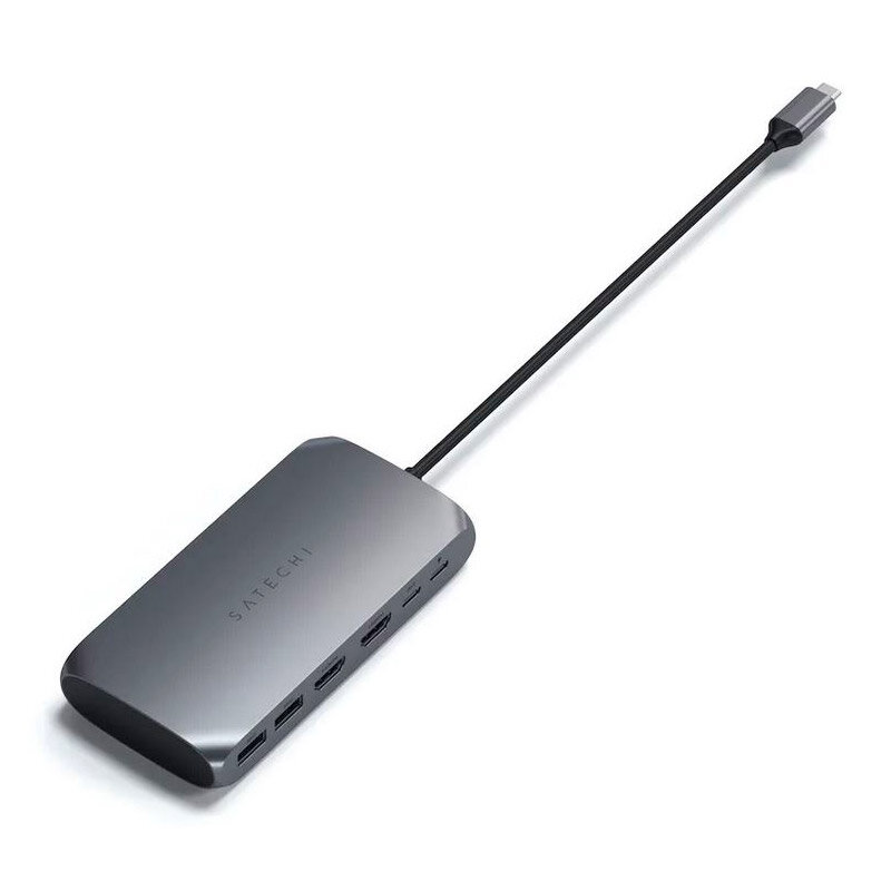 Док-станция Satechi Multimedia Adapter M1 Space Grey ST-UCM1HM