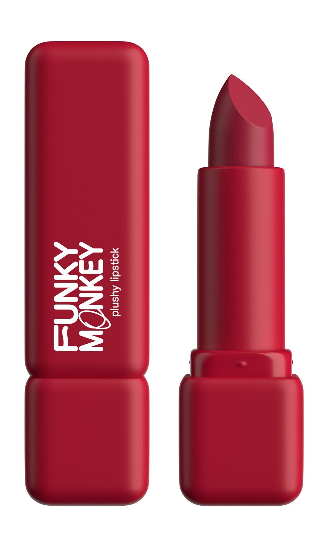 FUNKY MONKEY Помада для губ плюшевая Plushy lipstick, 3,5 г, 08