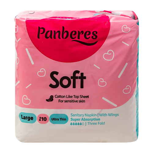 Прокладки гигиенические Panberes Soft Ultra Thin L 10 шт