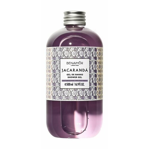 Успокаивающий гель для душа с цветочным ароматом Benamor Jacaranda Calming Shower Gel