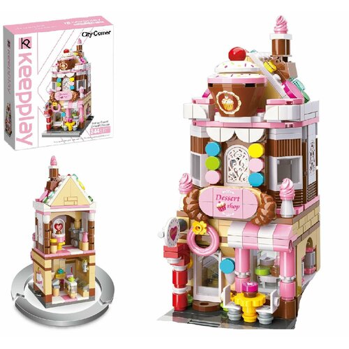 Конструктор Keeppley серия City Corner Магазин сладостей 344 детали C0101q