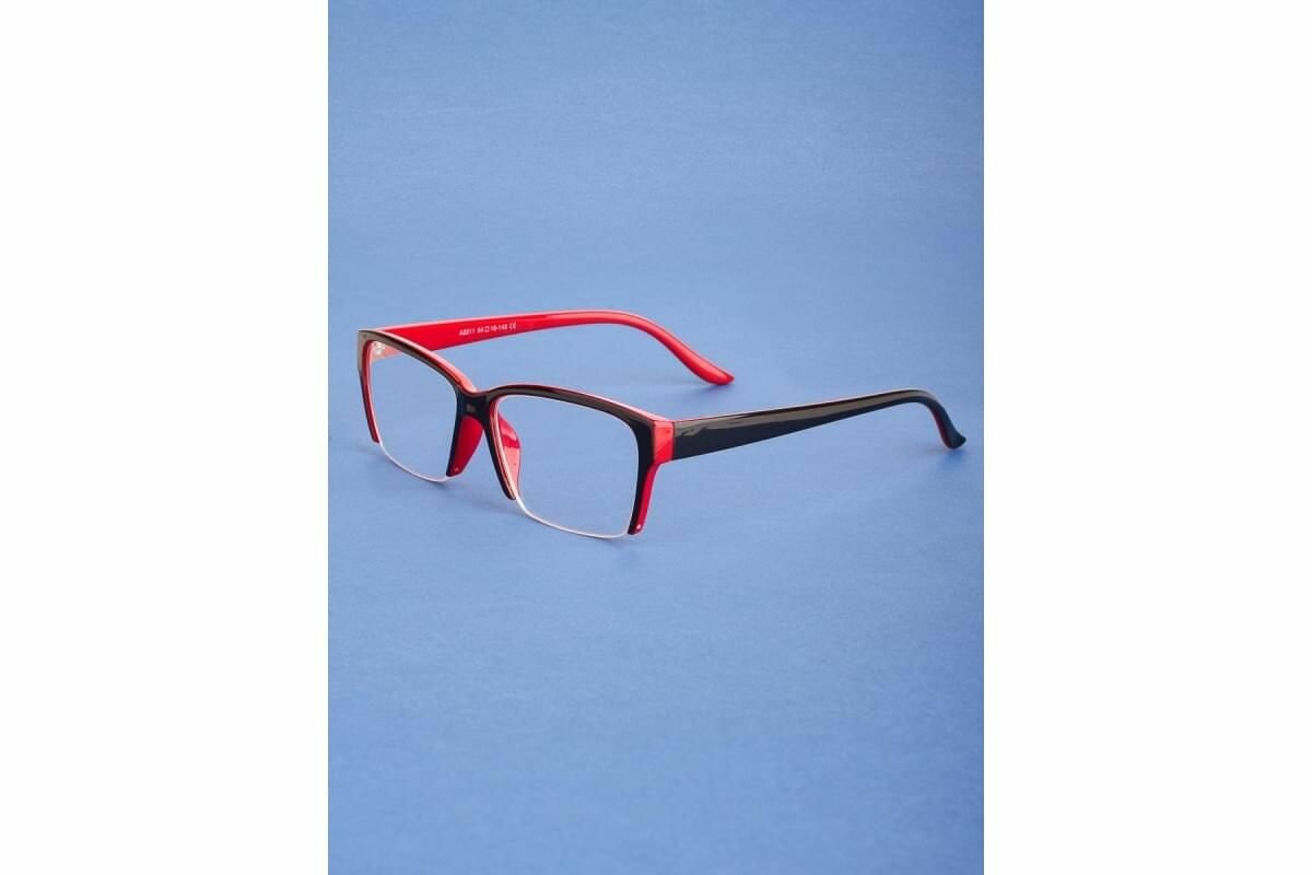 Готовые очки Farsi A2211 красные РЦ 58-60 -1.50
