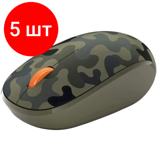 Комплект 5 штук Мышь компьютерная Microsoft 8KX-00036 Bluetoothcolor khaki green 1599600₽