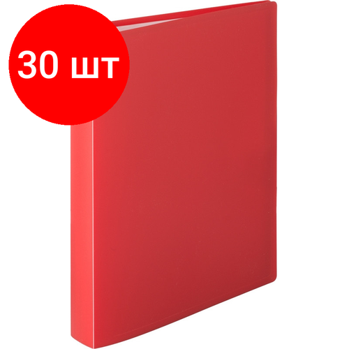 Комплект 30 штук, Папка файловая 80 ATTACHE 065-80Е красный комплект 3 штук папка файловая 80 attache 065 80е синий